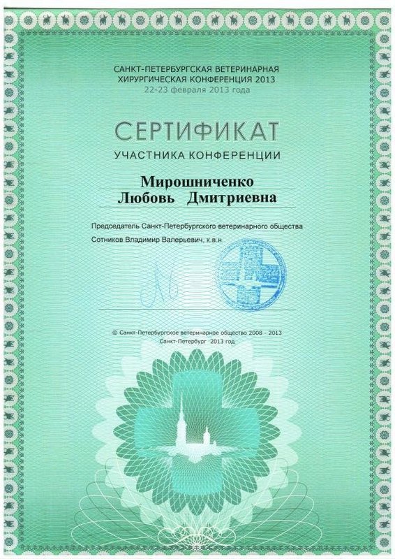 Документ или сертификат