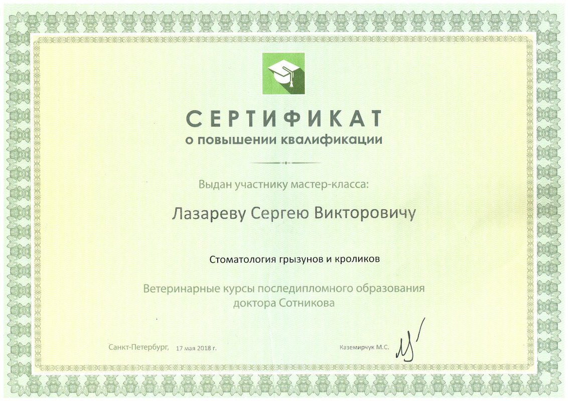 Документ или сертификат