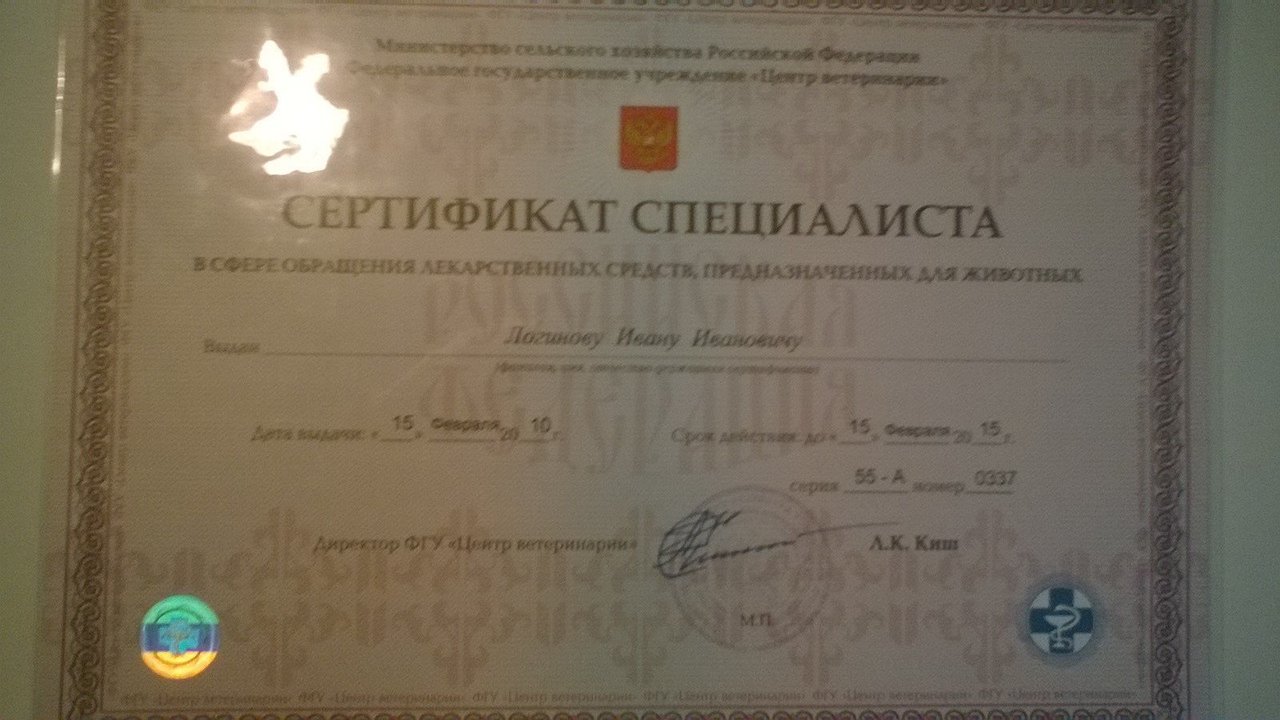 Документ или сертификат