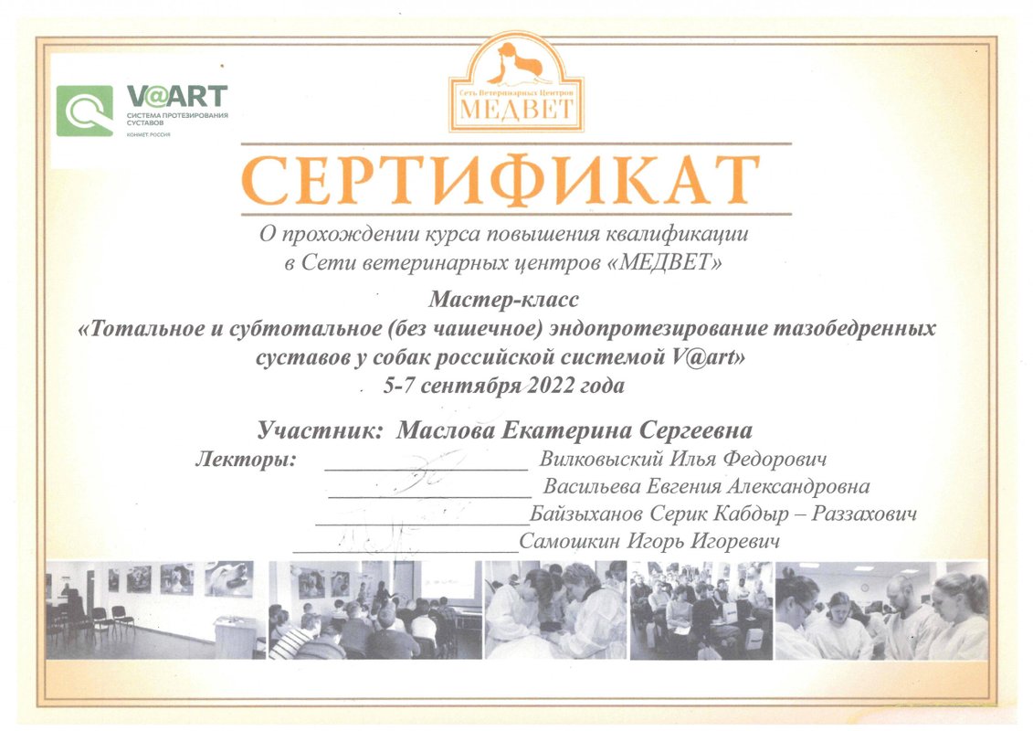Документ или сертификат