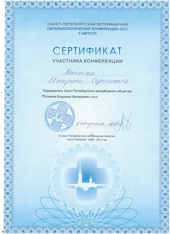 Документ или сертификат