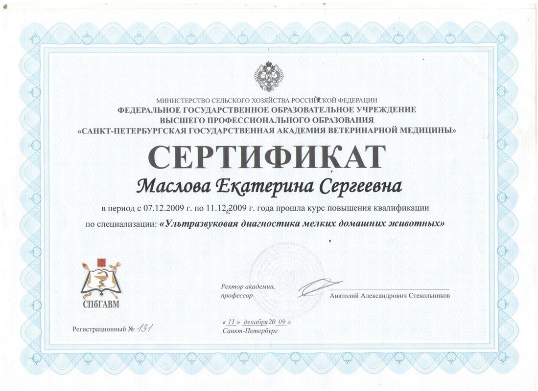 Документ или сертификат