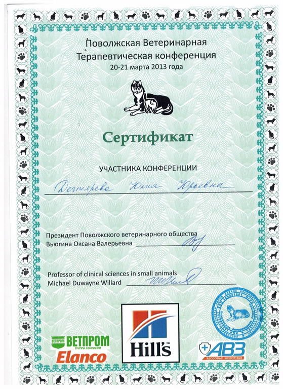 Документ или сертификат