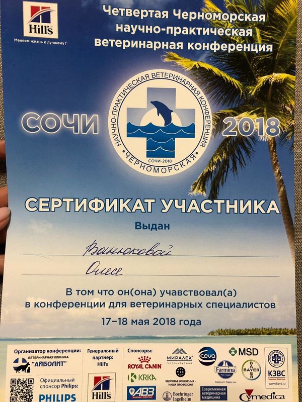 Документ или сертификат