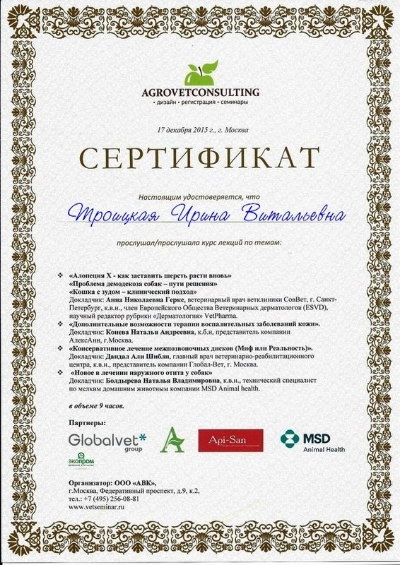 Документ или сертификат