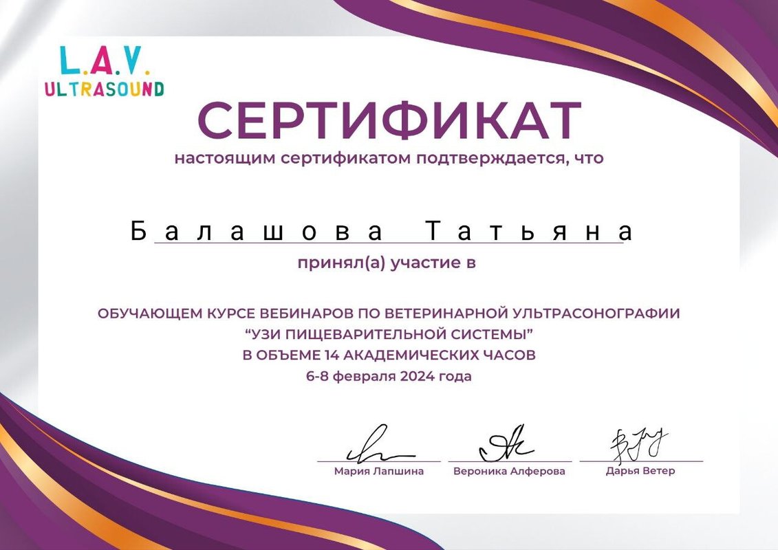 Документ или сертификат