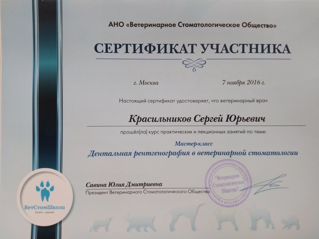 Документ или сертификат