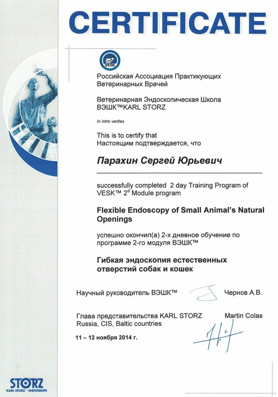 Документ или сертификат
