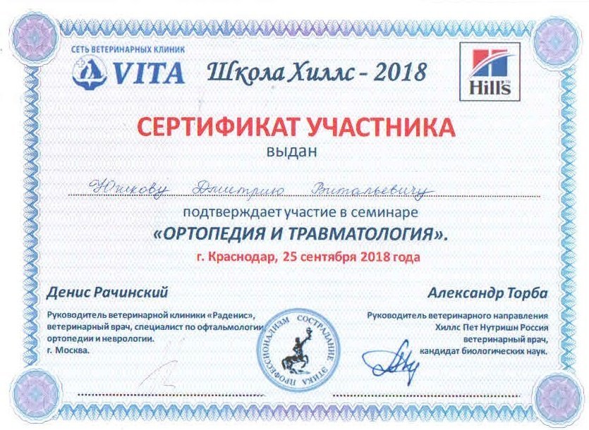 Документ или сертификат