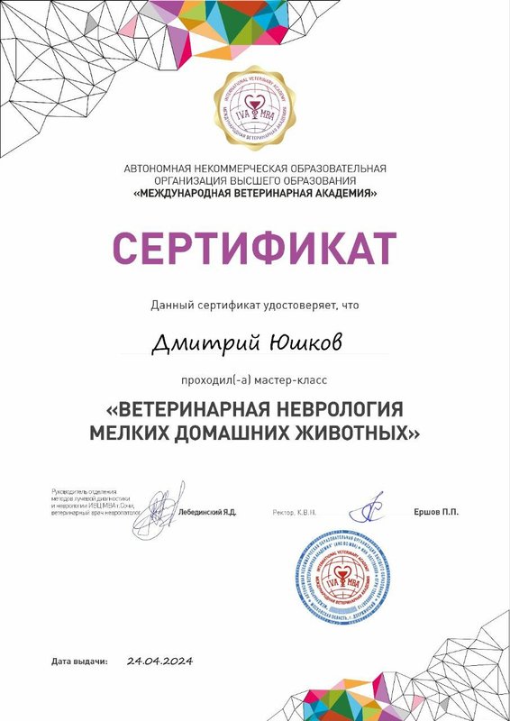 Документ или сертификат