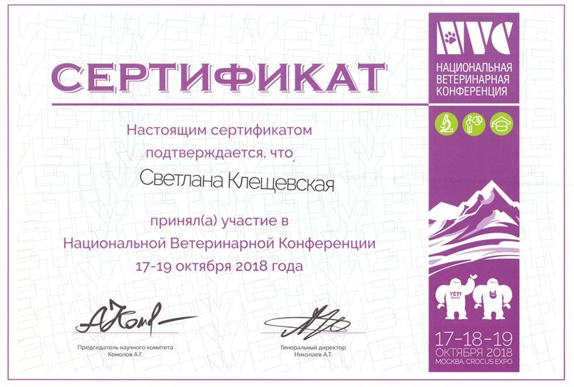 Документ или сертификат