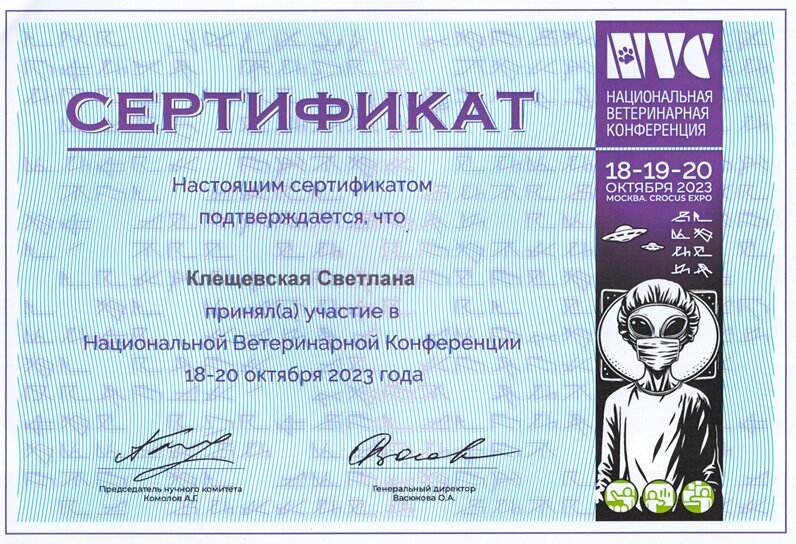Документ или сертификат