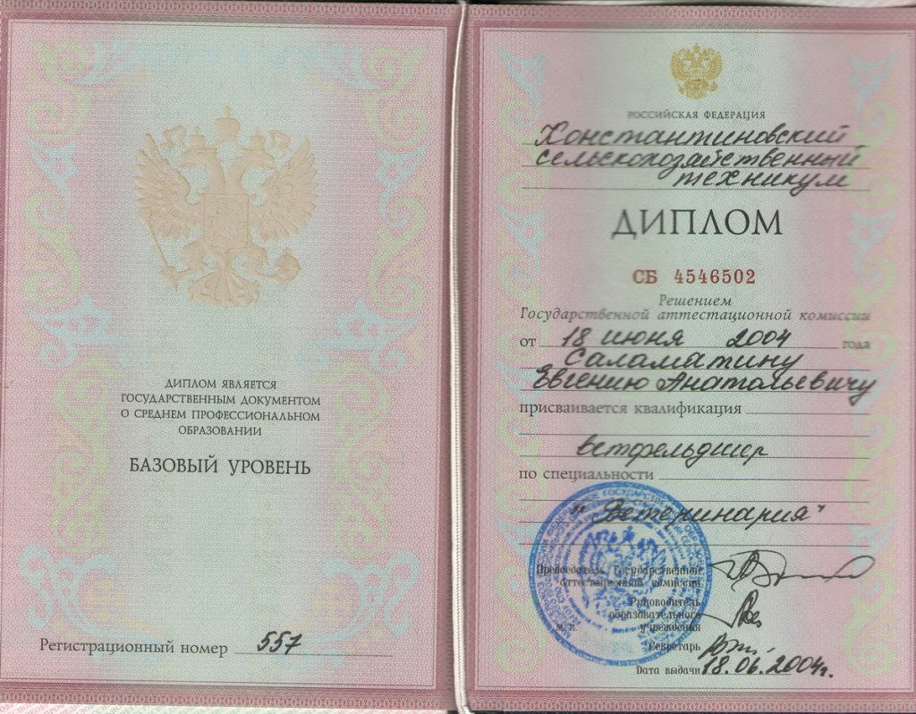 Документ или сертификат