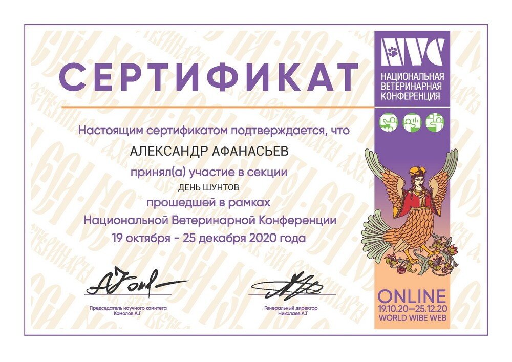 Документ или сертификат