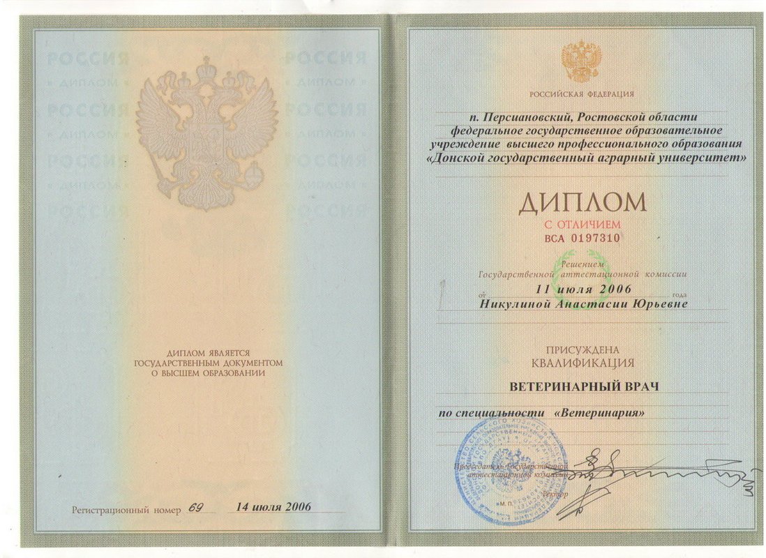 Документ или сертификат