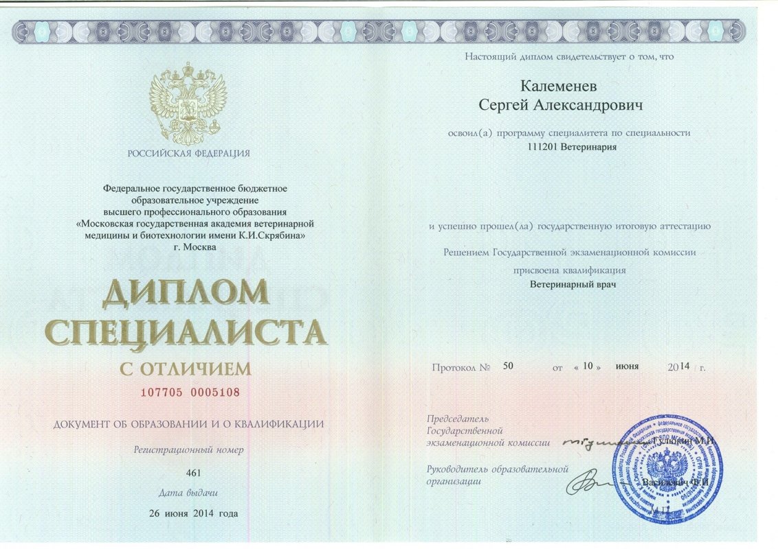 Документ или сертификат