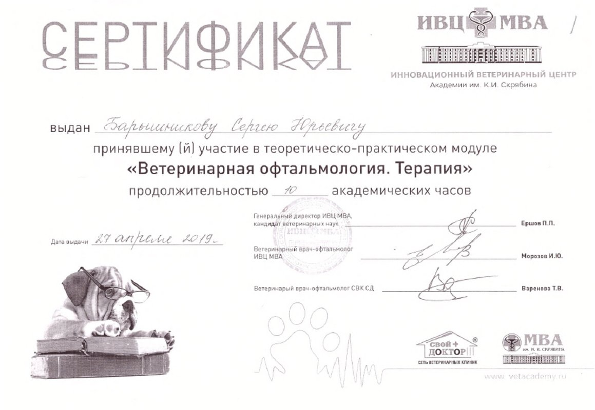 Документ или сертификат