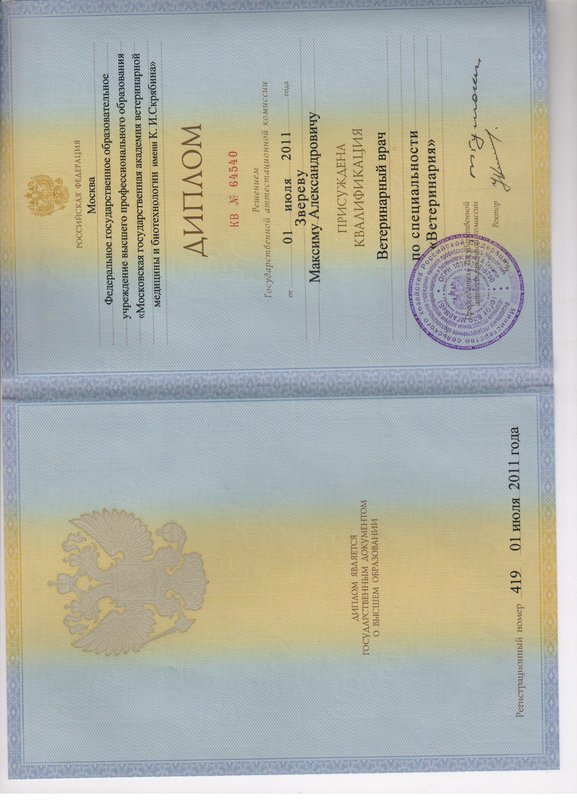 Документ или сертификат