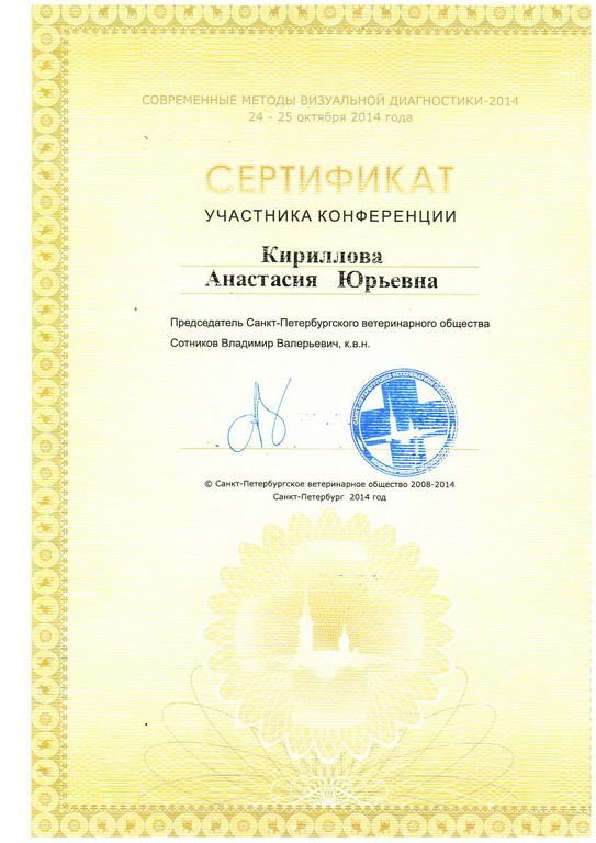 Документ или сертификат
