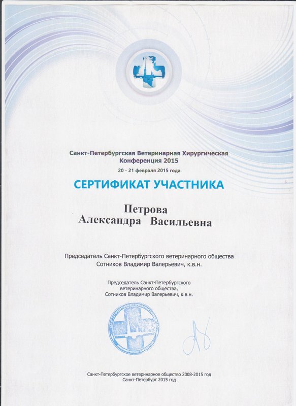 Документ или сертификат