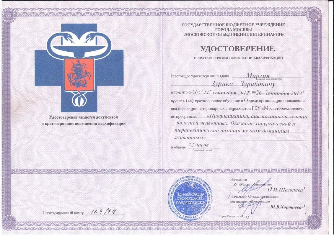 Документ или сертификат
