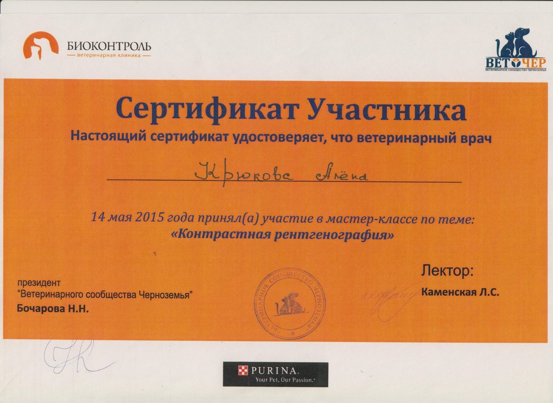 Документ или сертификат