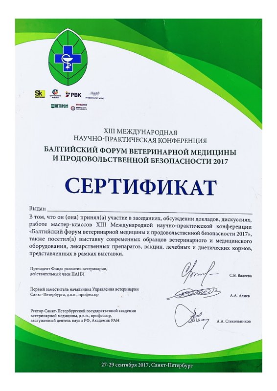 Документ или сертификат