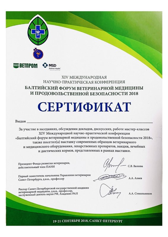 Документ или сертификат