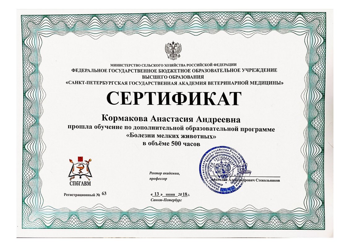 Документ или сертификат