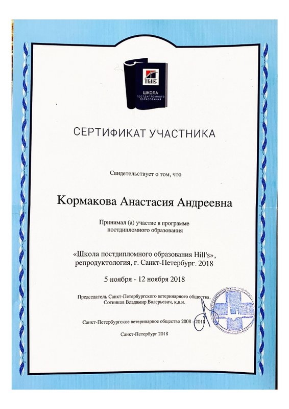 Документ или сертификат