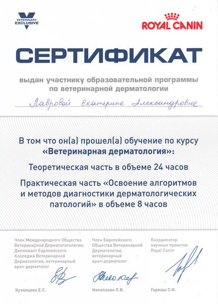 Документ или сертификат