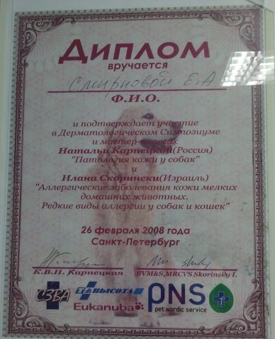 Документ или сертификат