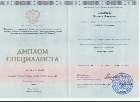 Документ или сертификат