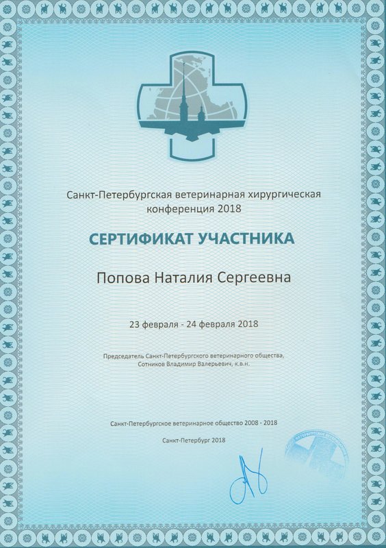 Документ или сертификат