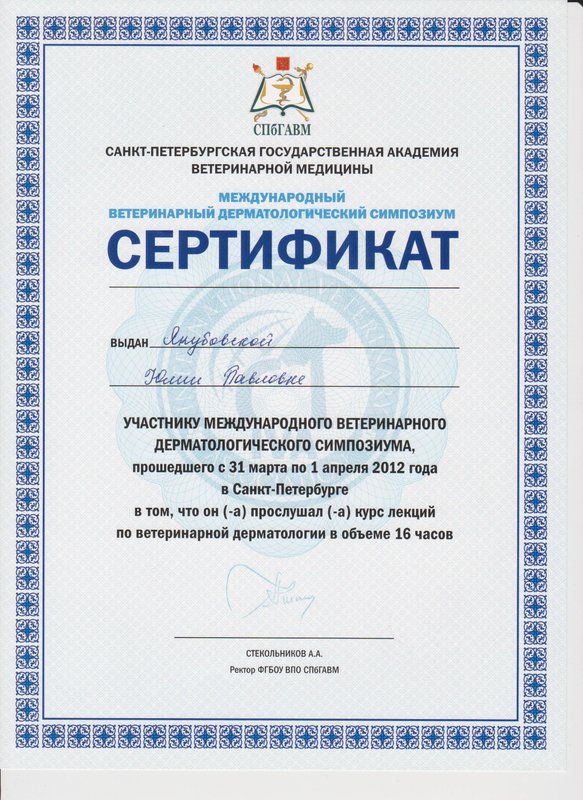 Документ или сертификат