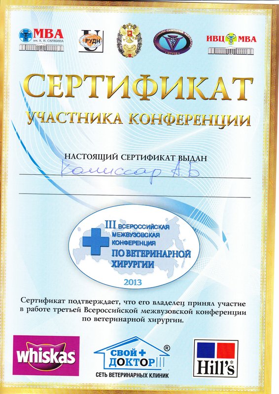 Документ или сертификат