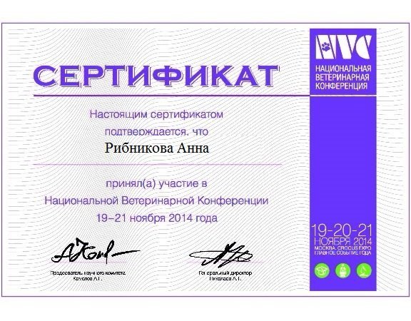 Документ или сертификат