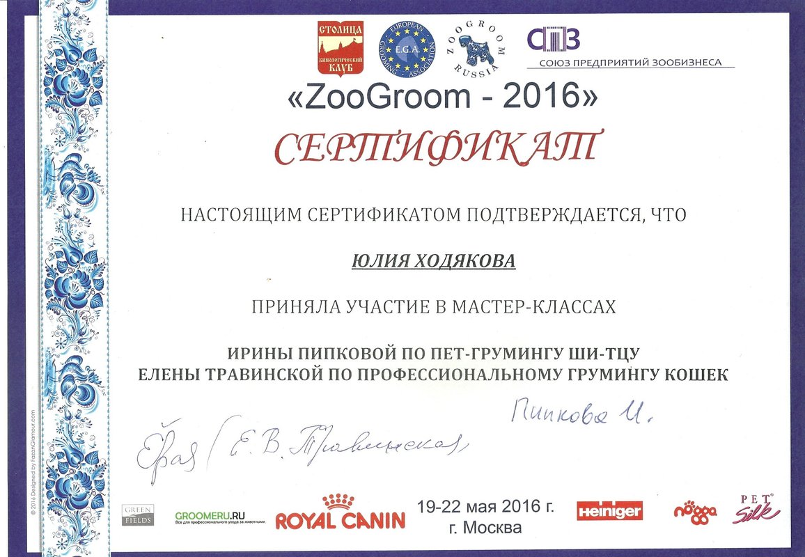 Документ или сертификат