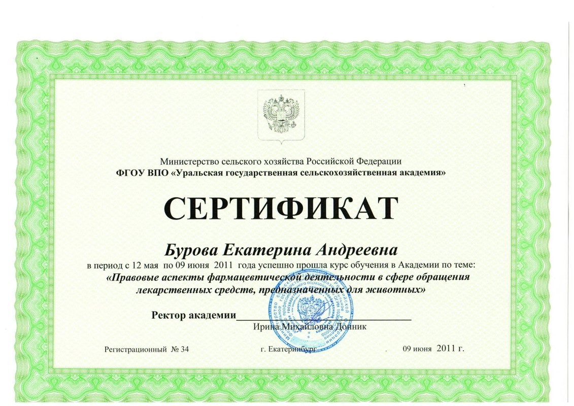 Документ или сертификат