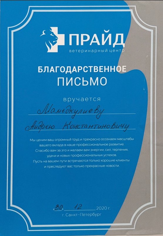 Документ или сертификат