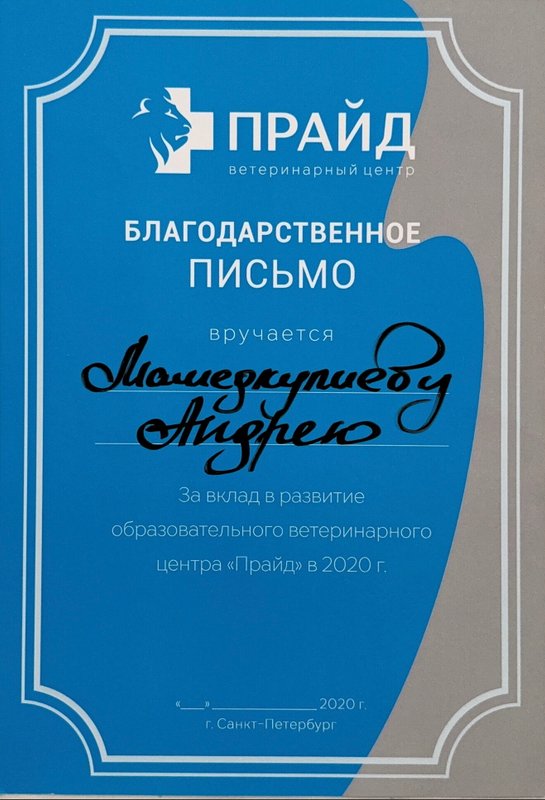 Документ или сертификат