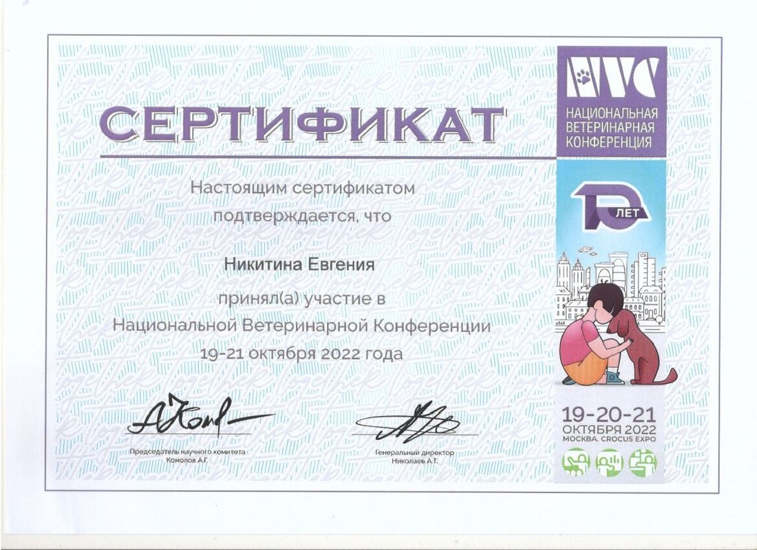 Документ или сертификат