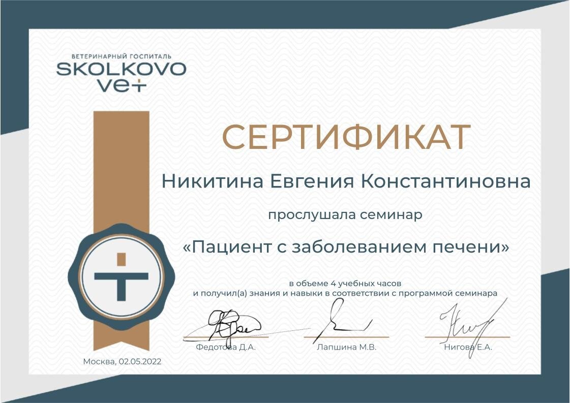 Документ или сертификат