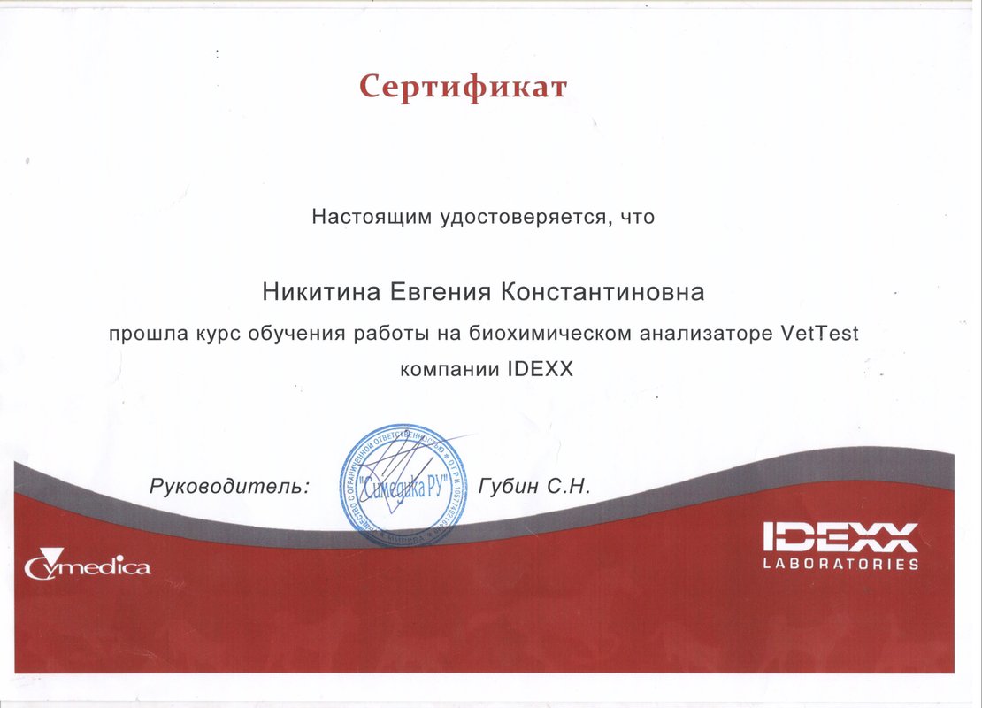 Документ или сертификат