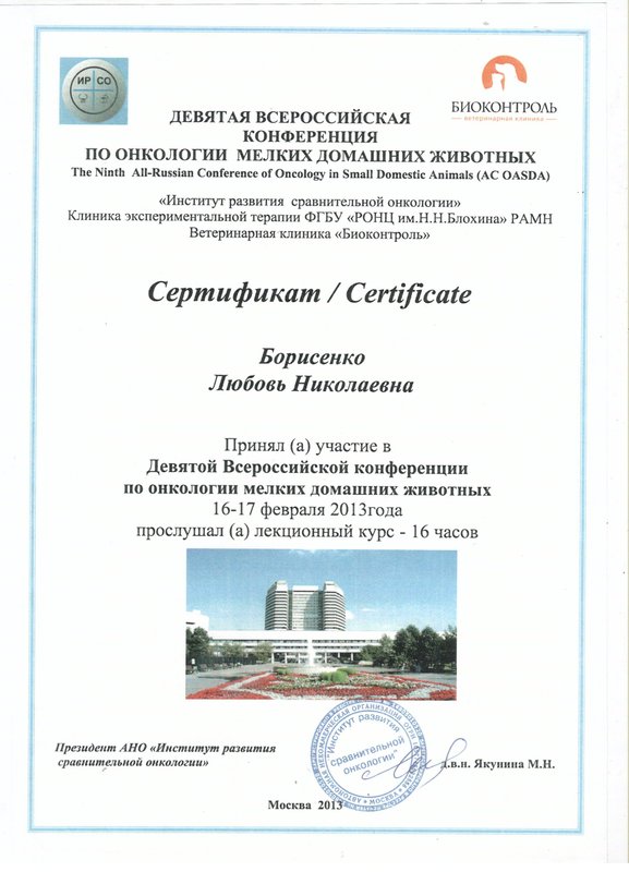 Документ или сертификат