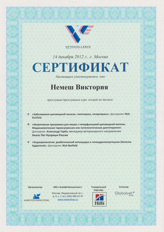 Документ или сертификат