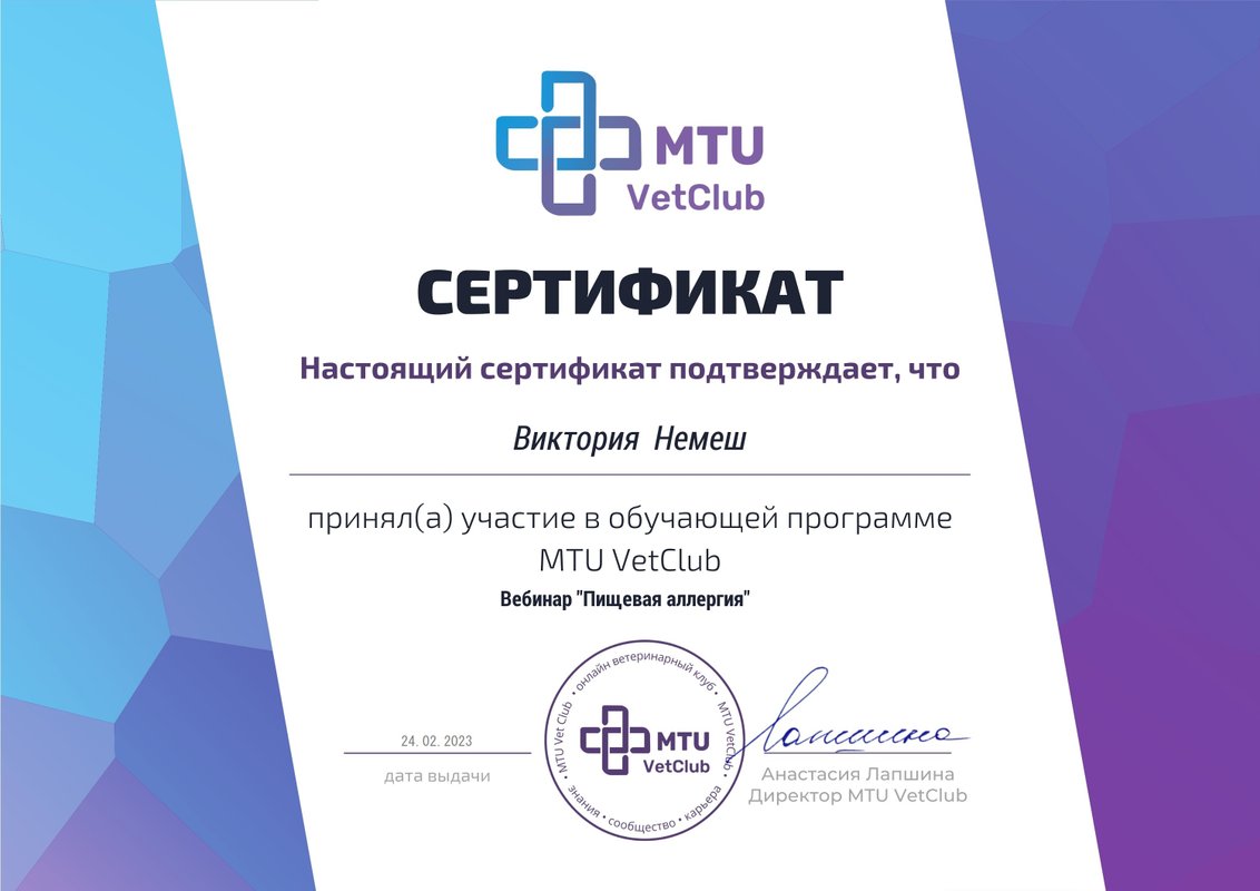 Документ или сертификат