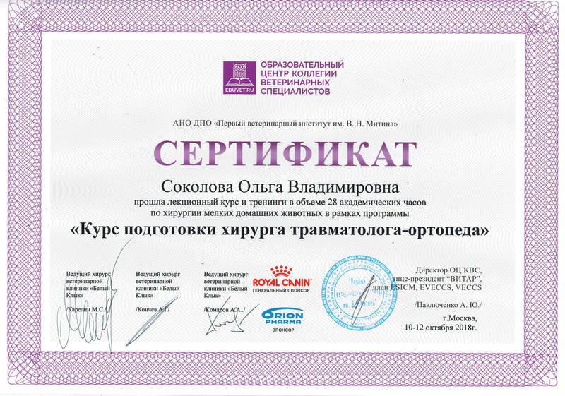 Документ или сертификат