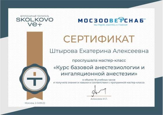 Документ или сертификат
