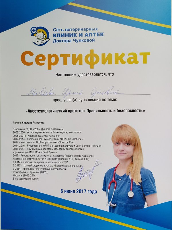 Документ или сертификат